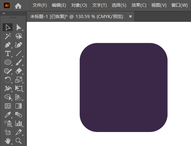 ai軟件創(chuàng)建一個(gè)指南針圖標(biāo)第1步