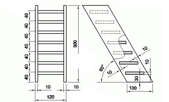教你怎么用AutoCAD拉伸和復(fù)制移動(dòng)工具制作木梯