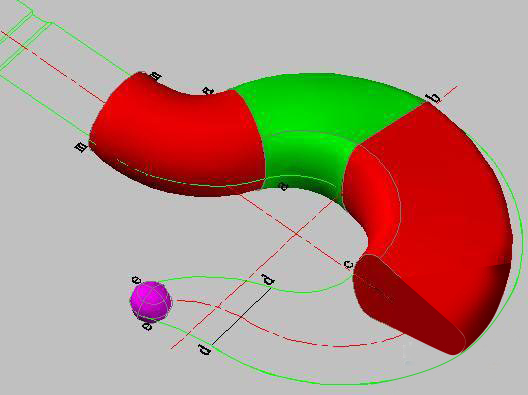 AutoCAD 2007起重機吊鉤的三維制作第5步