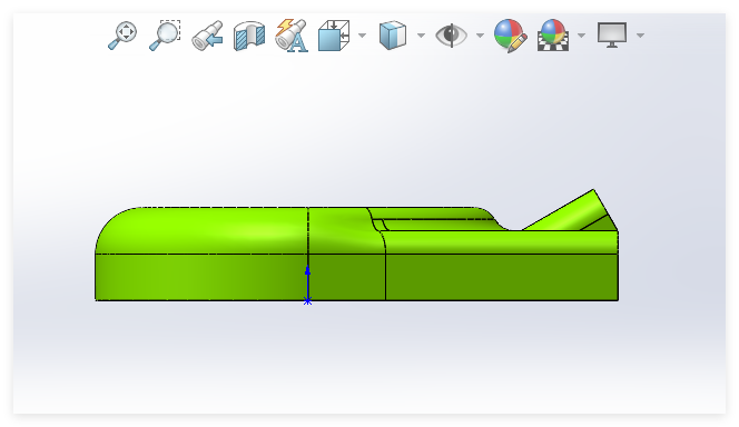 solidworks繪圖過程中怎么轉(zhuǎn)到等軸測視圖第1步